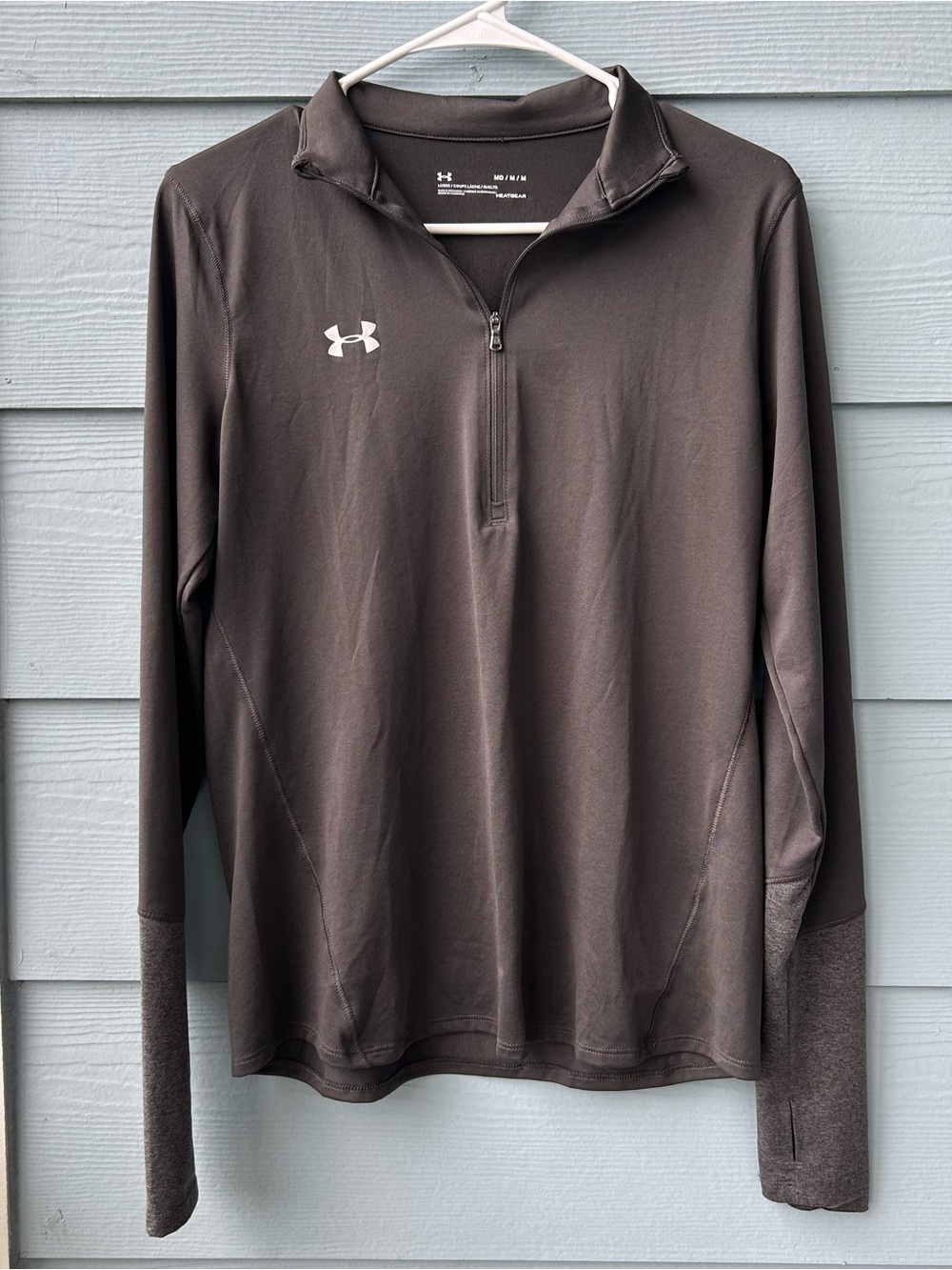 Under Armour Women’s Dark Gray 1/4 Zip Performance Jacket